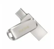 Sandisk 512GB Ultra Dual Drive Luxe USB 3.1 + Type C Silver USB flash
