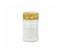 GERALDA Candle white Ø6x11cm Svece