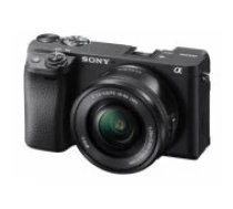 Sony Alpha ILCE-6400 + SELP 16-50mm Black hibrīdkamera