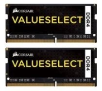 Corsair ValueSelect Black 2x8GB DDR4 2133MHZ SO-DIMM CMSO16GX4M2A2133C15 operatīvā atmiņa