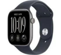 Apple Watch Series 12 42mm Space Grey/ Navy Blue Band S/ M viedpulkstenis