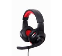 Gembird GHS-U-5.1-01 Black/ Red austiņas