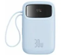 Baseus QPow2 10000mAh 30W 2xUSB-C Blue power bank