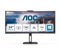 AOC CU34V5CW/ BK 34" VA 21:9 Curved monitors