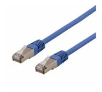 Deltaco Patch cable S/ FTP Cat6 LSZH 250MHz 1.5m blue aksesuārs