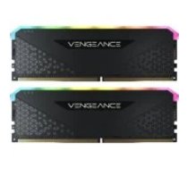 Corsair Vengeance RGB RS Black 2x8GB DDR4 3200MHz DIMM CMG16GX4M2E3200C16 operatīvā atmiņa