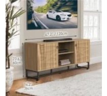 Barkan C12036WLO Modern TV cabinet, 120x60x30 cm Mēbeles