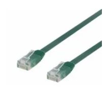 Deltaco Patch cable U/ UTP Cat6 250MHz LSZH 0.3m green aksesuārs