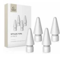 Tech-Protect Stylus Tips for Apple Pencil 4-Pack White aksesuārs
