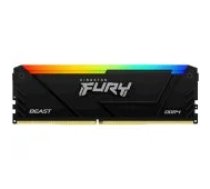 Kingston FURY Beast RGB Black 8GB DDR4 3600MHz DIMM KF436C17BB2A/ 8 operatīvā atmiņa