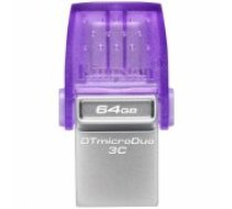 Kingston 64GB DataTraveler microDuo 3C DTDUO3CG3/ 64GB USB flash