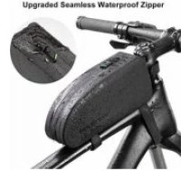 Rockbros AS-019-1 Bike frame bag Waterproof 1.6l Black Velosipēdu soma