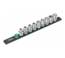 Wera Wera socket magnetic strip C 4 Zyklop socket set 1/ 2 (black/ green, 9?p Aksesuārs