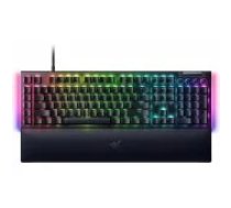 Razer BlackWidow V4 Yellow Switch (US) Black klaviatūra