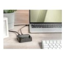 DIGITUS Digitus Dual M.2 NVM SSD Docking Station, docking station (black, USB- SSD disks