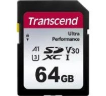 Transcend SDXC 64GB Class 10 TS64GSDC340S atmiņas karte