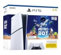Sony Playstation 5 Blu-ray (Model Group Slim) + Astro Bot Bundle spēļu konsole