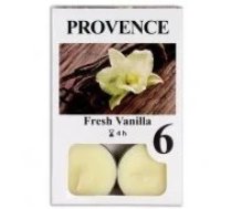 PROVENCE Tealights Vanilla 6pcs Svece