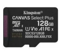 Kingston 128GB Canvas Select Plus microSDXC Class 10 UHS-I SDCS3/ 128GBSP atmiņas karte