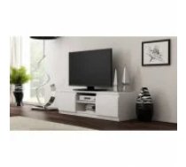 TOP E SHOP Topeshop Szafka stolik rtv / lcd 120cm biały Mēbeles