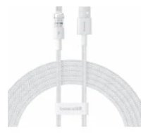 Baseus Fast charging cable Gem USB A - Lightning 2.4A 2m White vads