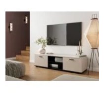 Cama MEBLE SOHO 140x43x37 Cashmere + Black Mēbeles