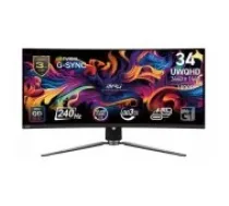 MSI MPG 341CQPX 34" QD-OLED 21:9 Curved monitors
