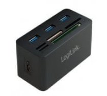 Logilink CR0042 USB 3.0 Hub with All-in-One Card Reader karšu lasītājs