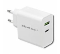Qoltec Charger 42W 1x USB-A 1x USB-C 3A 51718 lādētājs