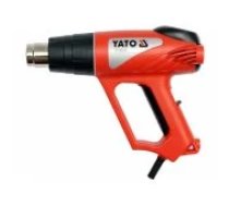 Yato Yato YT-82291 heat gun Hot air gun 500 l/ min 550 �C 2000 W Black, Red Tehniskais fēns