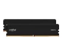Crucial Pro Black 2x16GB DDR5 6000MHZ UDIMM CP2K16G60C48U5 operatīvā atmiņa