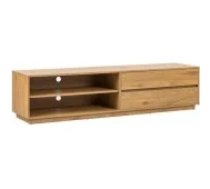 Evelekt SACHA 180x40xH43cm Melamine with Oak Bark Mēbeles
