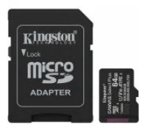 Kingston 64GB Canvas Select Plus microSDXC Class 10 UHS-I SDCS3/ 64GB atmiņas karte
