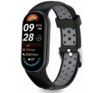 Tech-Protect Iconband Air Xiaomi Smart Band 8/ 9/ 10 Black/ Grey Siksniņa