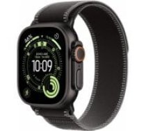 Apple Watch Ultra 3 49mm Black Titanium/ Black/ Charcoal Trail Loop - S/ M viedpulkstenis