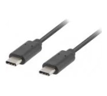 Lanberg Cable USB-C M/ M 2.0 1m black vads