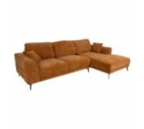 Evelekt Corner sofa OLIVIA RC, brown Dīvāns