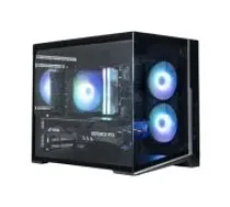 ZALMAN D30, mATX Mini Tower PC Case, 3 x 120mm ARGB Fans, Bla datoru korpuss