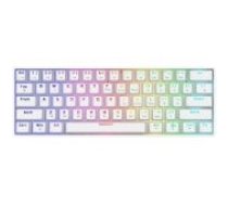 Savio Whiteout X2 Outemu Red (US) White klaviatūra