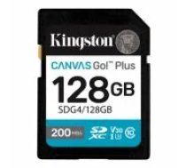 Kingston Canvas Go! Plus SDG4/ 128GB atmiņas karte