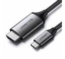Ugreen Cable USB-C to HDMI 4K UHD 1.5m Black aksesuārs
