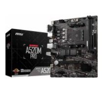 MSI A520M PRO mātesplate