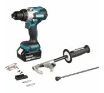 Makita Makita cordless impact drill DHP492RTJ, 18V blue/ black, 2x Li-ion batt Urbjmašīna