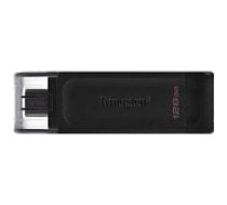 Kingston 128GB DataTraveler 70 USB-C Black DT70/ 128GB USB flash