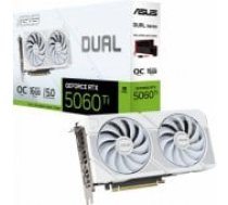 Asus GeForce RTX 5060 Ti Dual White OC 16GB GDDR7 128bit videokarte