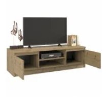 TOP E SHOP Topeshop Stolik/ Szafka RTV Malwa 120CM Dąb Artisan Mēbeles