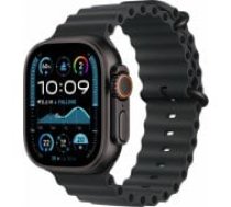 Apple Watch Ultra 2 (2024) 49mm Black Titanium/ Black Ocean Band viedpulkstenis