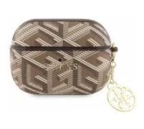 Guess GUAPPGCE4CW GCube Charm Case AirPods Pro Brown Aksesuārs austiņām