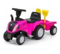 Milly Mally Milly Mally Vehicle Rider New Holland T7 Tractor Pink Automašīna