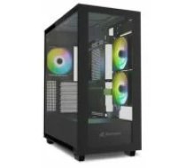 Sharkoon Rebel C60 RGB Black datoru korpuss